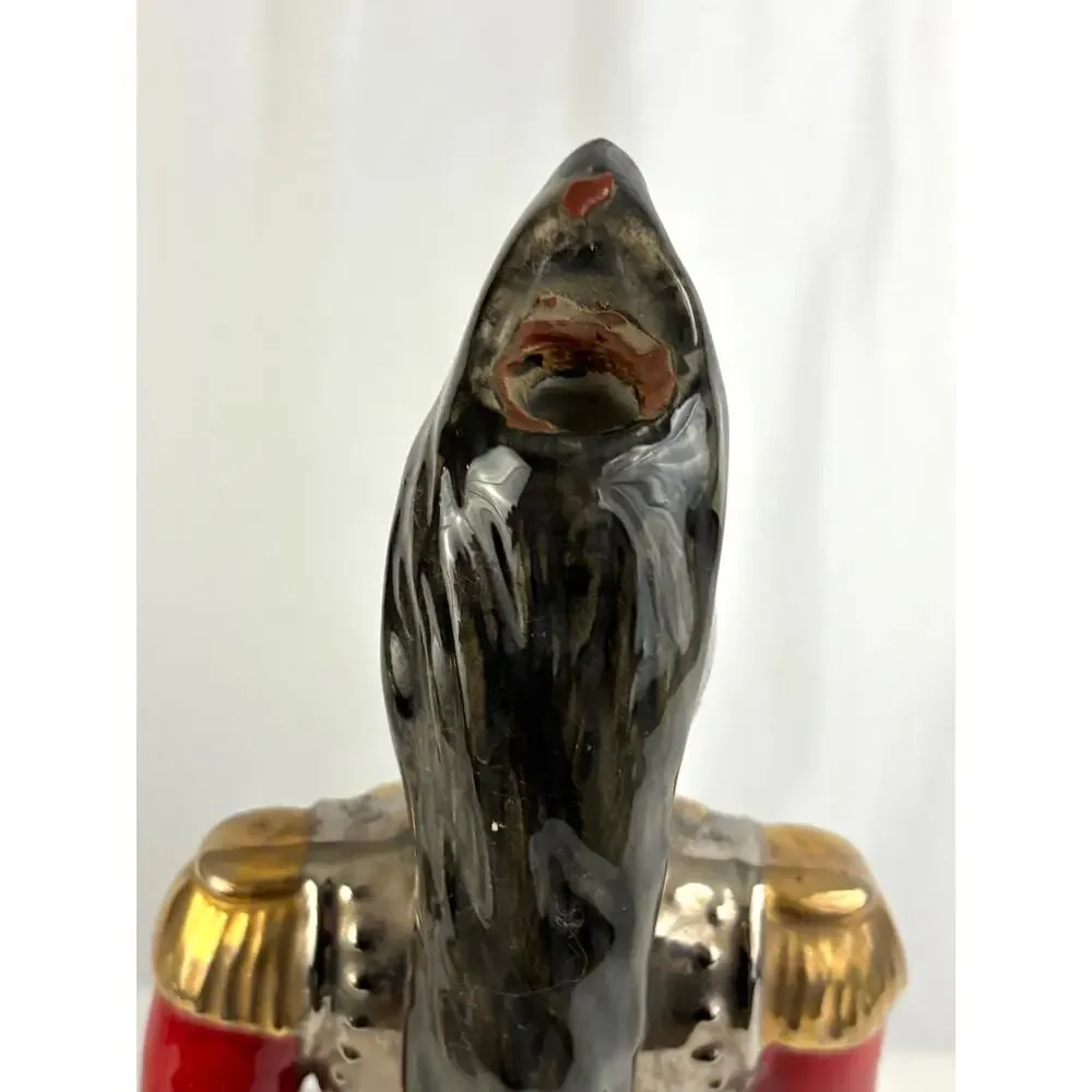 Vintage Italian Sicilian Guard‎ Ceramic Decanter 1960s Barware 18